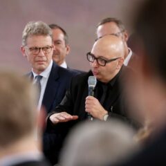 © Liesa Johannssen, Bildquelle: https://www.bundespraesident.de/SharedDocs/Termine/DE/Frank-Walter-Steinmeier/2023/07/230707-Forum-Bellevue.html