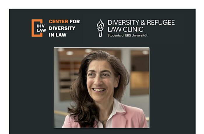 Vortrag von Prof. Dr. Iris Canor zu »Equality before the law« an der EBS Law School @ EBS Universität für Wirtschaft und Recht