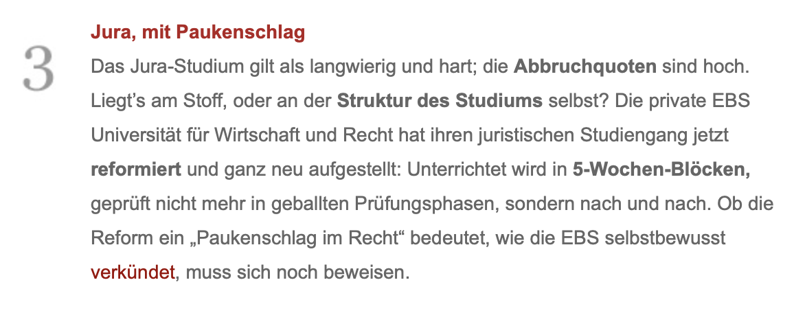 Die ZEIT // Wissen 3 Newsletter